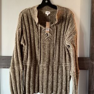 NWT- Chenille women’s sweater